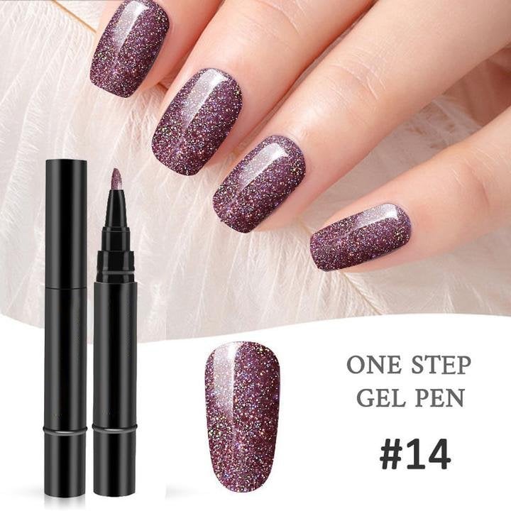 🎨One Step Nail Gel Pen💅