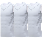 Ionic Shaping Vest – Cooling compression, smooths belly & love handles. Invisible under shirts. Feel confident again! 💪✨