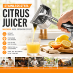 ⚡【Stainless Steel Juicer】 Blend a “Vitamin Tornado” in 30 Seconds! 🍹🔥