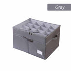 ⏳Time-Limited Special⏰Shoe Organizer with Adjustable Dividers & Clear Cover – Extra-Large Capacity, Durable Fabric & Easy Installation 🔍✨