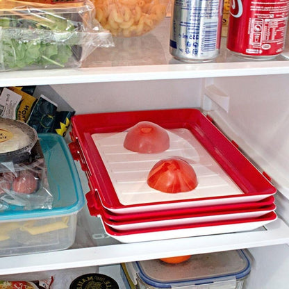 🎄Environmentally friendly design - Reusable Food Preserving Tray
