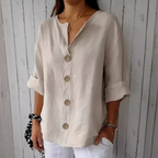 💥Limited Time Big Sale OFF💥Women's Loose Fashion Button Top