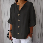💥Limited Time Big Sale OFF💥Women's Loose Fashion Button Top
