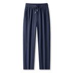 Ice Feel Quick-Dry Athletic Pants – Cooling Fabric, Loose Fit & Moisture-Wicking (M–4XL) 🌿👖