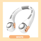 🍃 Neck Air Conditioner Fan – Ultra‑quiet, 360° rotating, 3 speeds. Hands‑free cooling, long battery. Summer essential! 😎🌬️