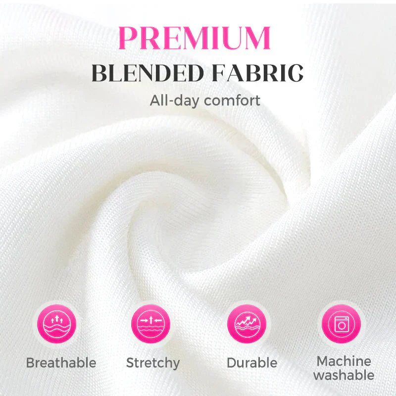 Women's Casual Pleated V-Neck Short-Sleeve Top