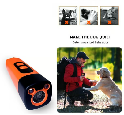 ✨Ultrasonic Dog Bark Deterrent Device – Humane & Effective Dog Repeller