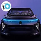 🔥【Dynamic Scan HoodBeam Kit】Light Up Your Hood With Hypnotic Smooth Scanning Effects! ✨🚗