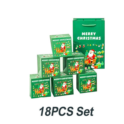 🎅🎄 Unique Folding Bouncing Christmas Gift Box