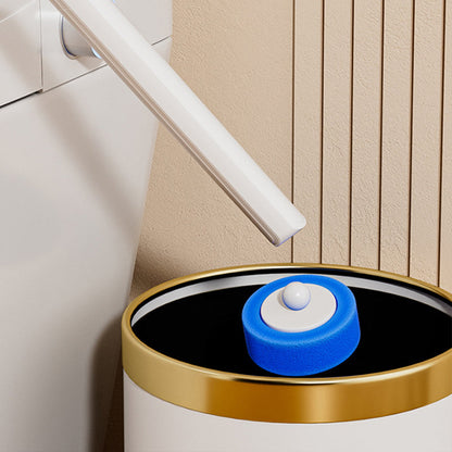 Disposable Toilet Brush with Replaceable Head