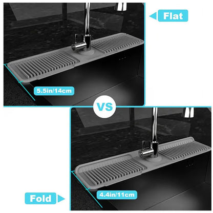 Quick-Dry Faucet Mat for Kitchen Sink