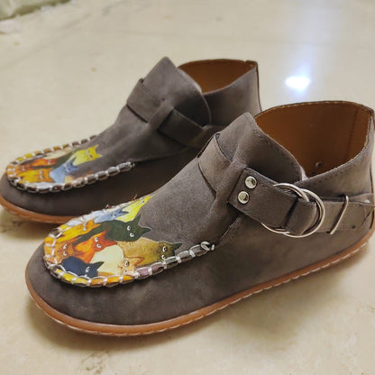 🍂Women’s Casual Shoes with Cute Cat Print