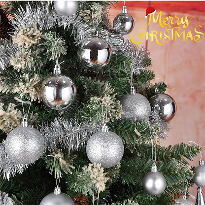 101PCS Christmas Tree Baubles Ornament Set