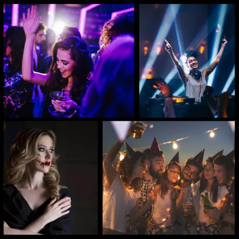 2 in 1 Eye Shadow and Eyelash Stickers with Glitter