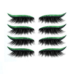 2 in 1 Eye Shadow and Eyelash Stickers with Glitter