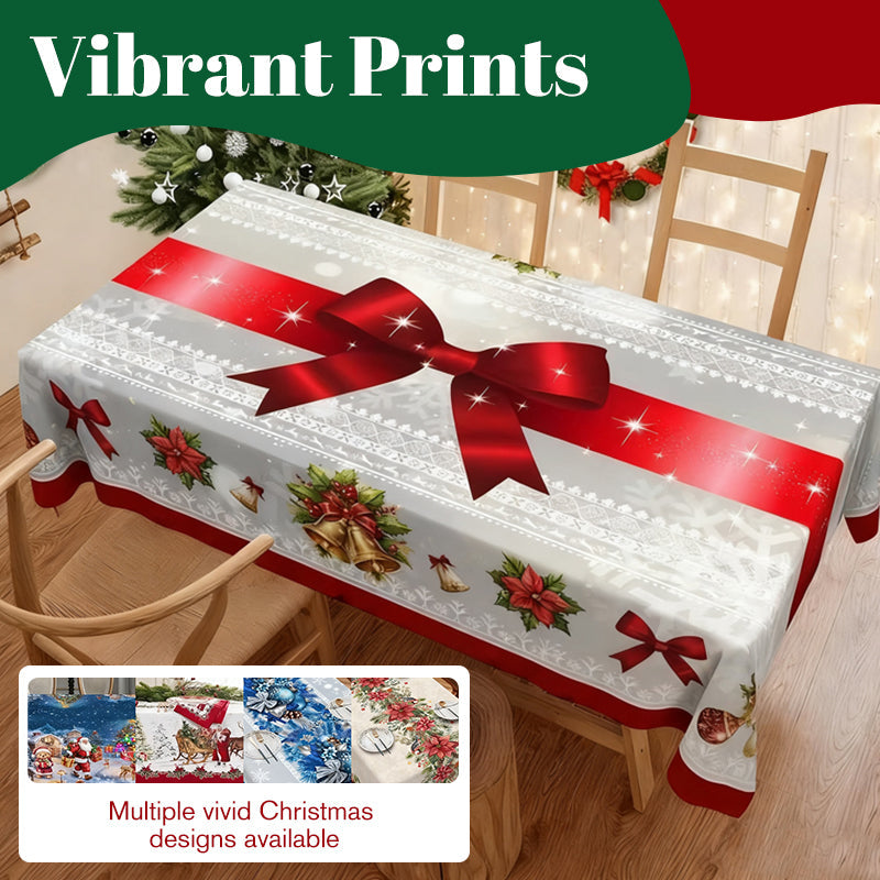 🎁Stylish Christmas Printed Tablecloth🔥