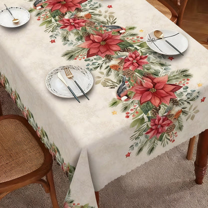 🎁Stylish Christmas Printed Tablecloth🔥