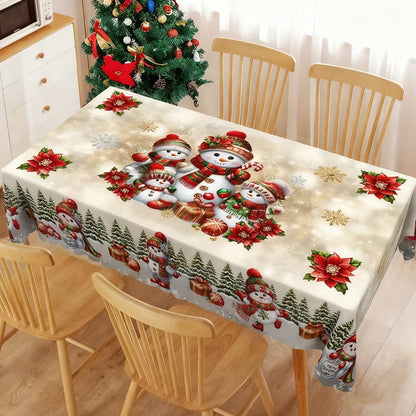 🎁Stylish Christmas Printed Tablecloth🔥