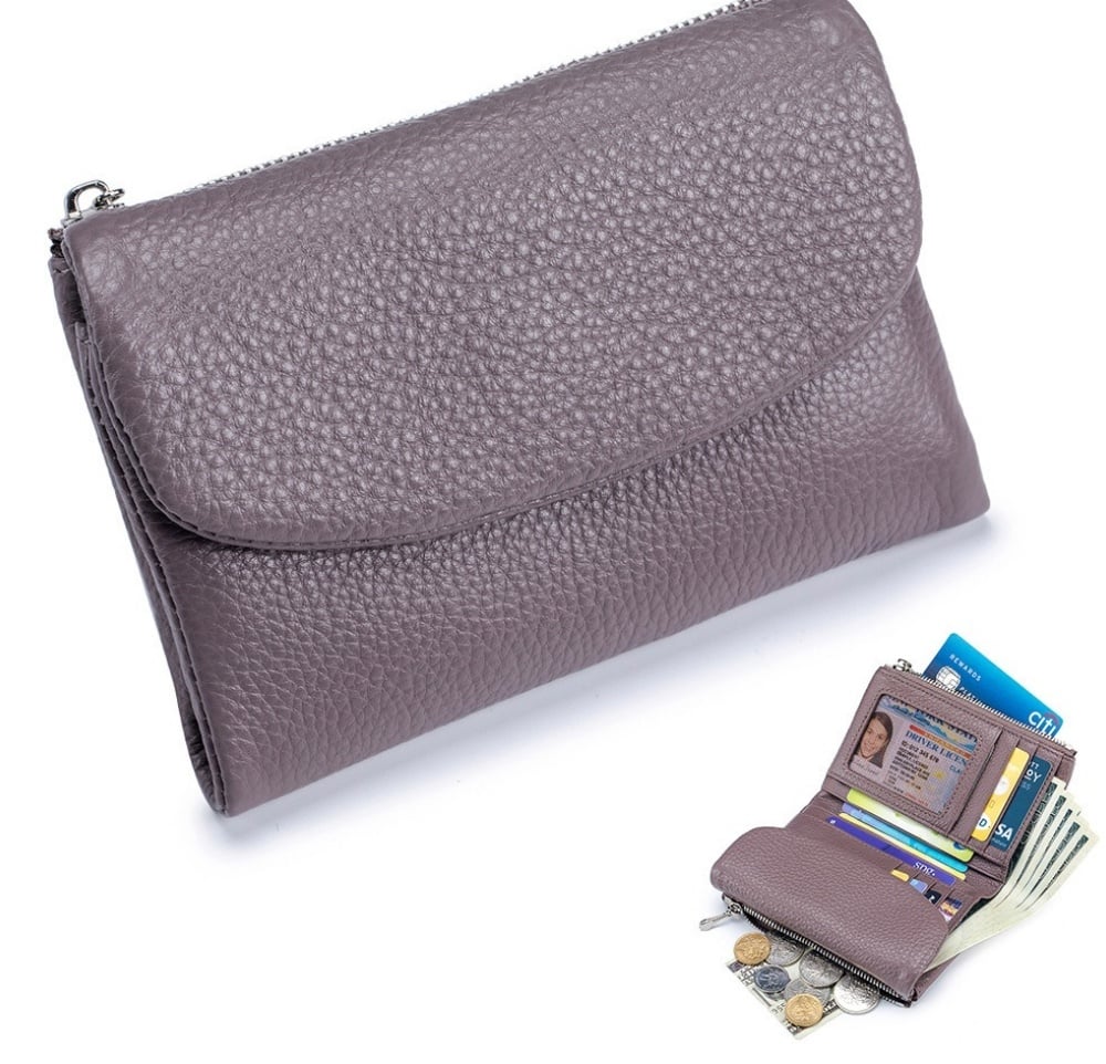 ⏰ Unisex Wallet Made Of Pebble Leather 🔥