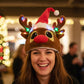 Interactive Plush Christmas Character Hat