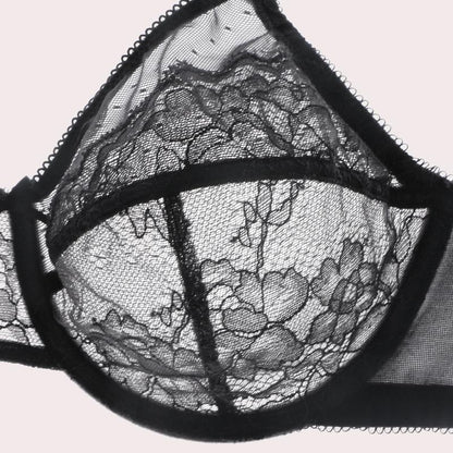 Woman's Comfort & Stylish Lace Full Coverage Bra