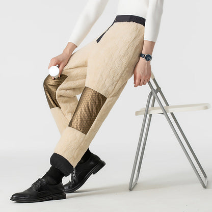 Men’s Cozy Thermal Pants With Graphene Knee Pads👖