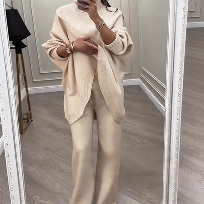 Women's 2-Piece Oversized Sweater & Pants Set