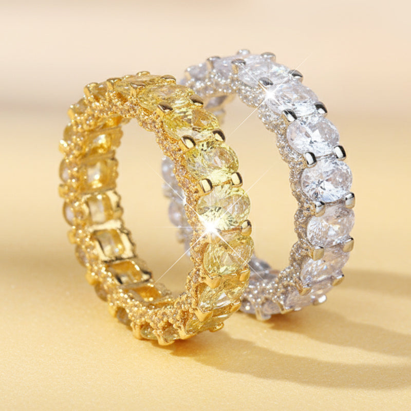 Full Circle Sparkling Zircon Fashion Ring💍