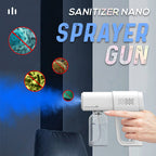 💨 🛡️Sanitizer Nano Sprayer Gun – ultra-fine nano mist covers surfaces fast, no wiping needed.🏠