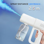 💨 🛡️Sanitizer Nano Sprayer Gun – ultra-fine nano mist covers surfaces fast, no wiping needed.🏠