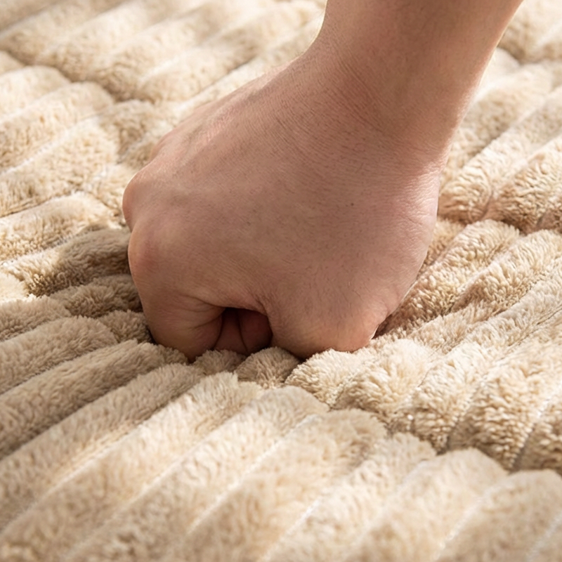 Quilted Corduroy Non-Slip Sofa Cushion
