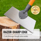 🧱❄️ Heavy Duty Multifunction Cleaning Shovel – Ultra-Sharp Manganese Steel Blade for All Seasons 🔥🌿