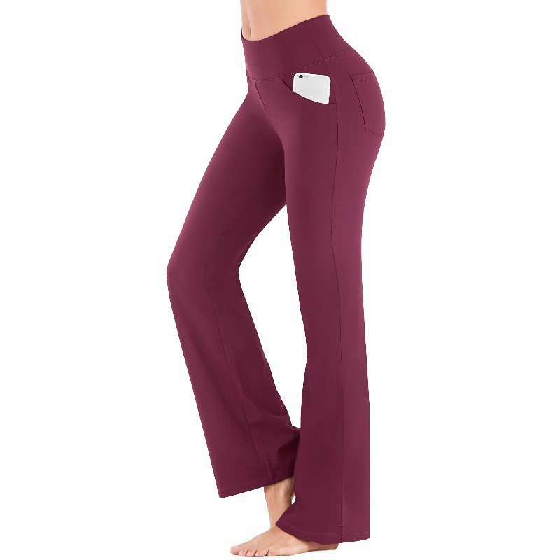 Women's High Waisted Stretchy Flare Pants