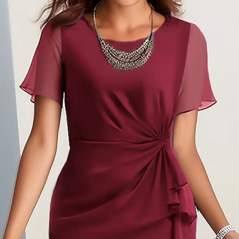 👗Elegant Fashion Solid Color Dress – Flattering Fit, Versatile Style & Comfortable Fabric 💃