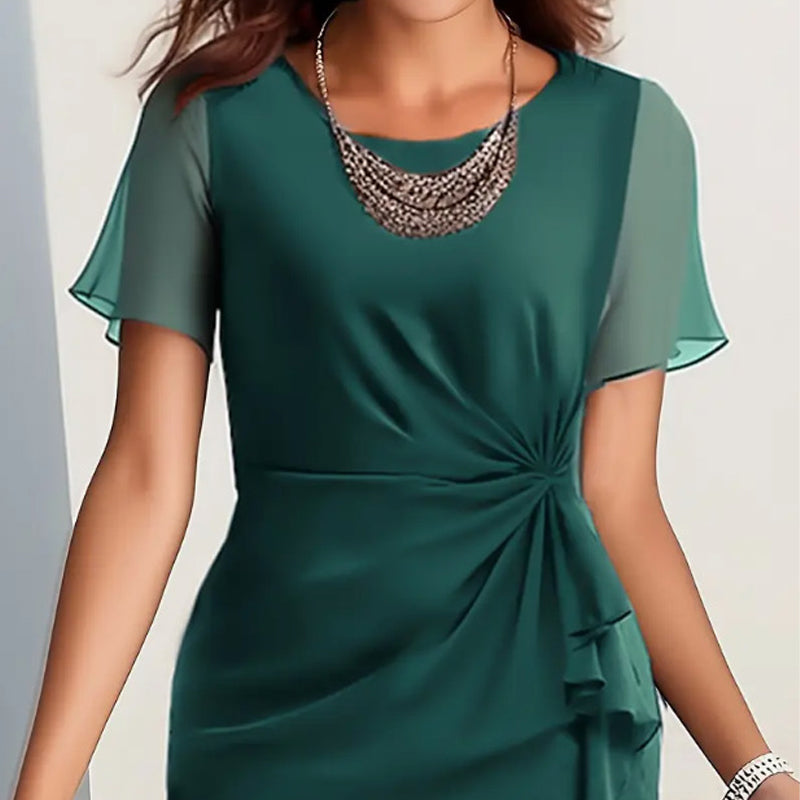👗Elegant Fashion Solid Color Dress – Flattering Fit, Versatile Style & Comfortable Fabric 💃
