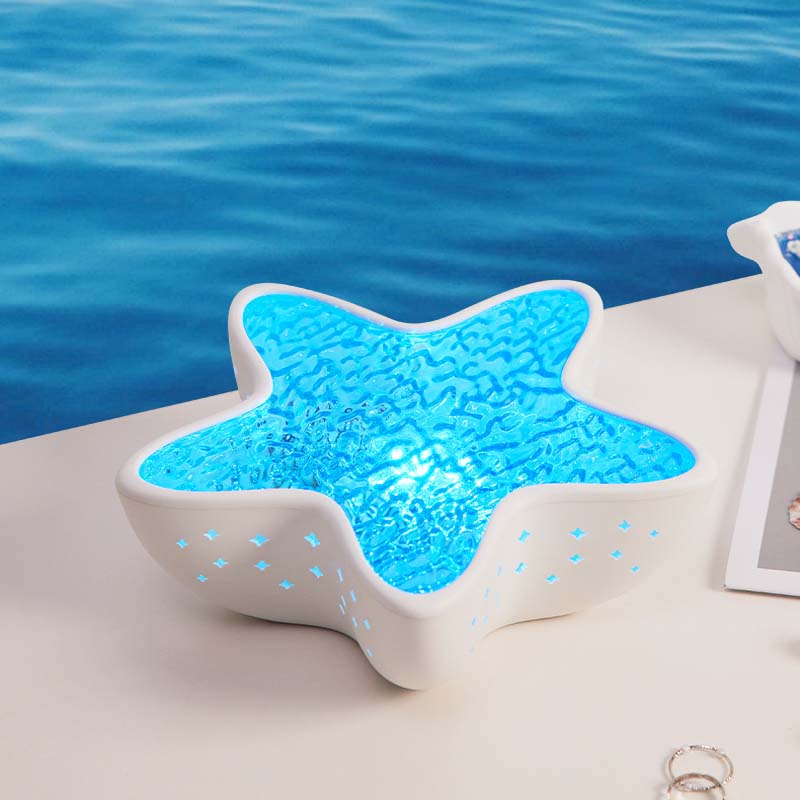 🌊🌟Starfish Ocean Wave Projector Lamp🎁