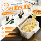 🥦🍅Collapsible Faucet-Hanging Sink Strainer Basket
