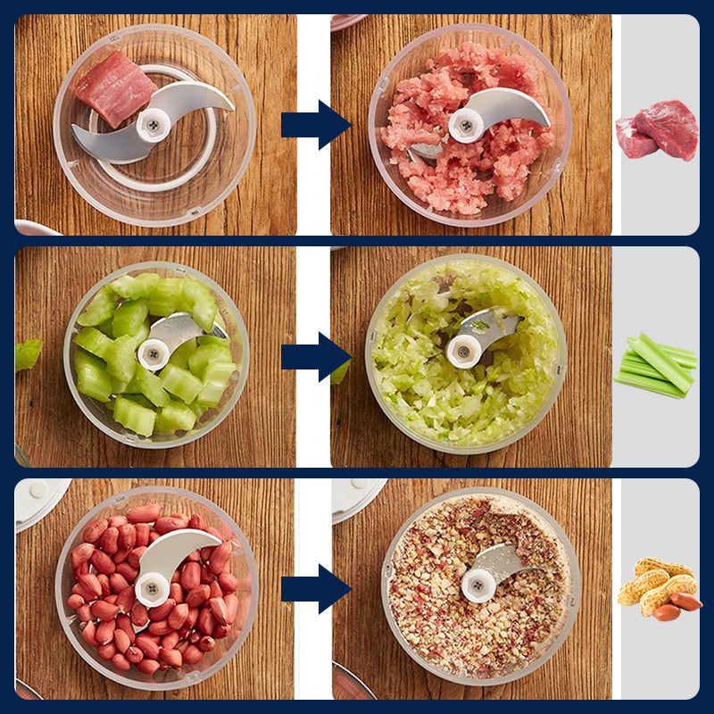 Powerful Large-Capacity Electric Food Chopper