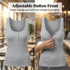 Sleeveless Ribbed Basic Cami Top
