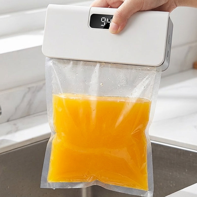 🔥【HOT SALE】Rechargeable 2-in-1 Mini Bag Sealer with Cutter