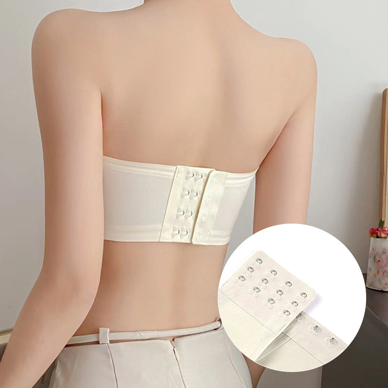Strapless Push-Up Bra – 360° Non-slip, Wireless & Breathable. 🛡️✨
