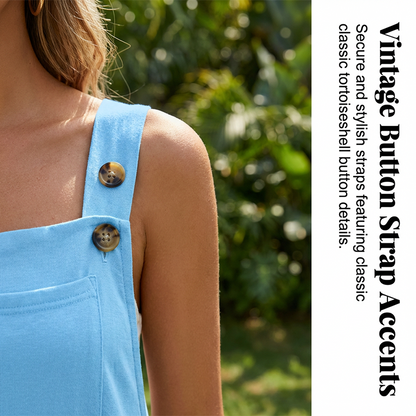 🌸 Sleeveless Wide-Leg Jumpsuit – Effortless Summer Style & Breezy Comfort ✨💃