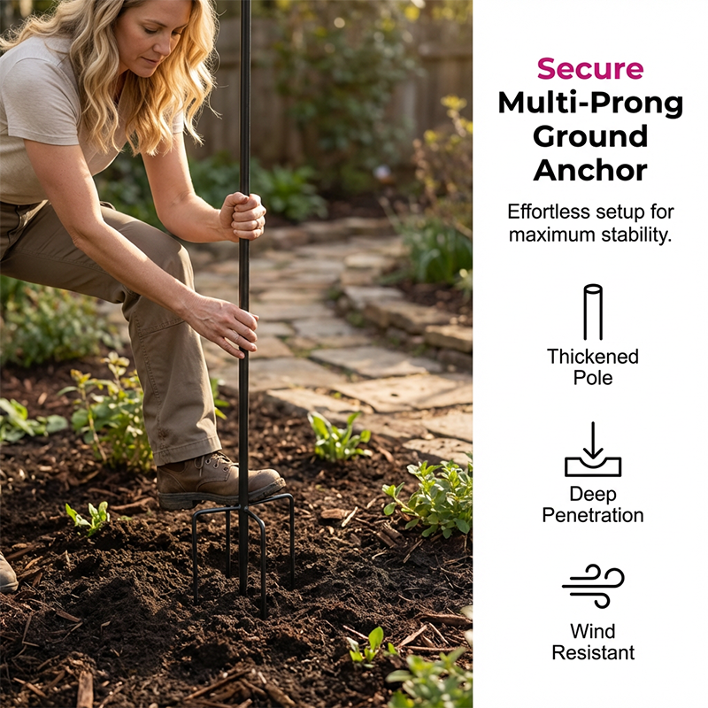 🌸🎡 Solar-Powered Wind Spinner for Garden