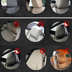 Spooky Red Eye Car Headrest Cover