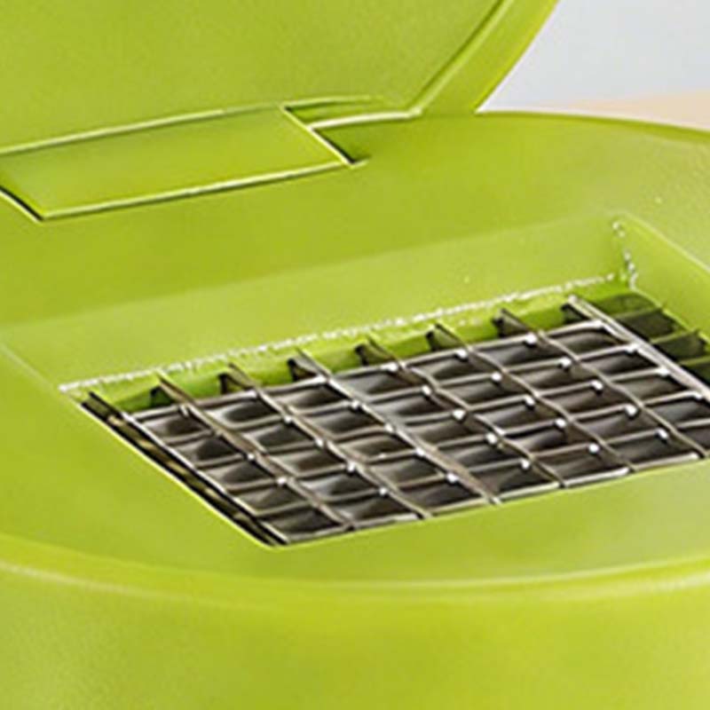 Mini Garlic Chopper and Press with Container