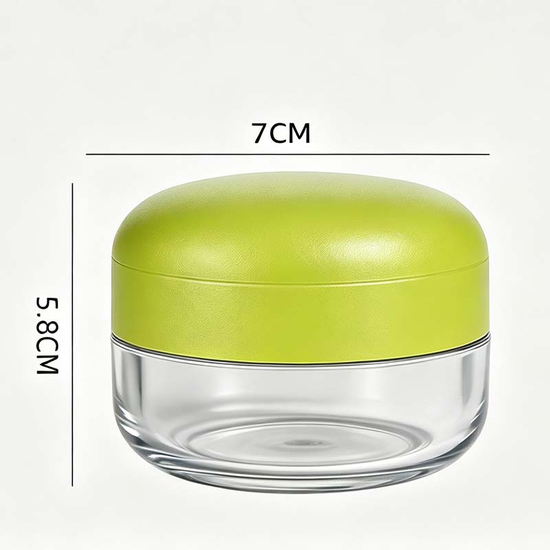 Mini Garlic Chopper and Press with Container
