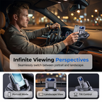 📱Rotating Dashboard Car Phone Holder – Secure, 360°, Easy Install 🔧