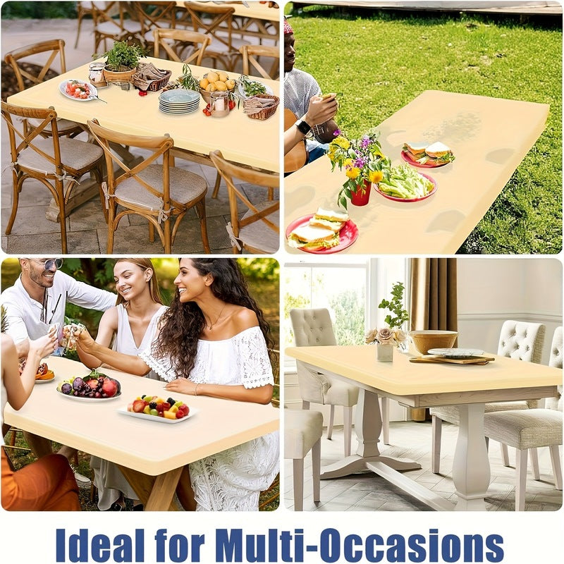 💥Fitted Spandex Table Cover for Rectangular & Square Tables