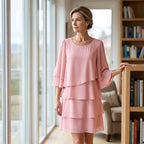 💃Women's Tiered Ruffle Dress with Flared Sleeves