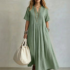 👗 Women's Loose Casual V-Neck Dress✨